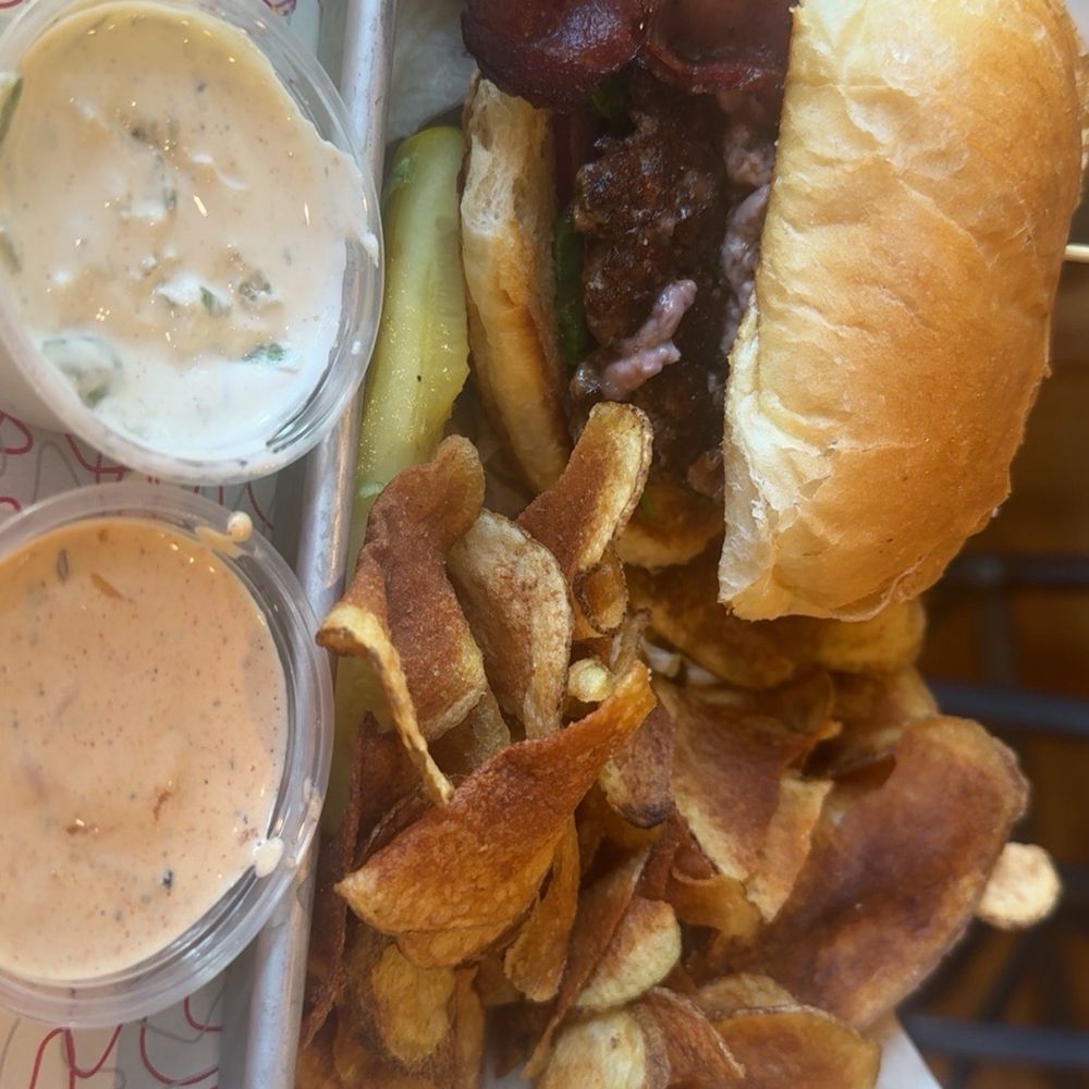 This is the "grind of the week" burger. It's basically a special. This is the "grind of the week" burger. It's basically a special.