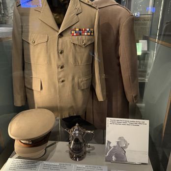 Churchill War Rooms - Churchill's uniform when in the military. - Landmarks & Historical Buildings Near Me - London, XGL Churchill War Rooms - Churchill's uniform when in the military. - Landmarks & Historical Buildings Near Me - London, XGL