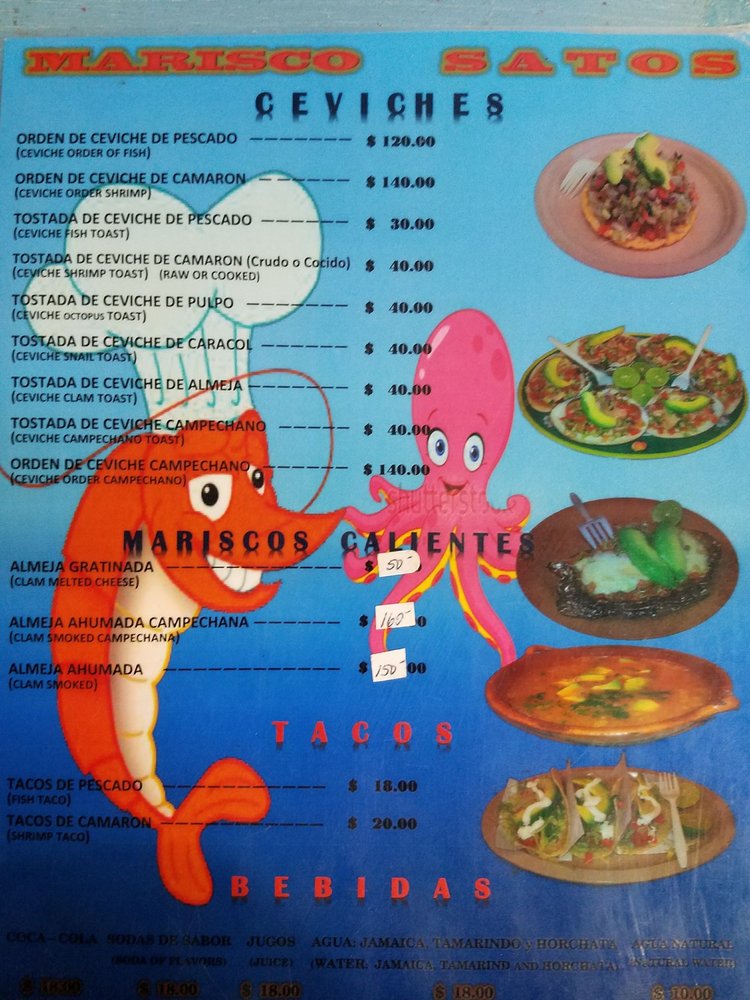 Mariscos satos