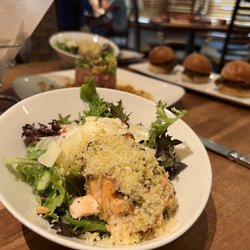 Woodlands American Grill - Cedar Plank Salmon Salad