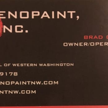 Ren-O-Paint - Here's the owners card. - Painters Near Me - Everett, Washington
