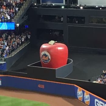 Citi Field - Apple pops up when the Mets win, let's hope that's not too often - Stadiums & Arenas Near Me - Corona, New York Citi Field - Apple pops up when the Mets win, let's hope that's not too often - Stadiums & Arenas Near Me - Corona, New York
