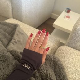 Builder gel nails done by David Builder gel nails done by David