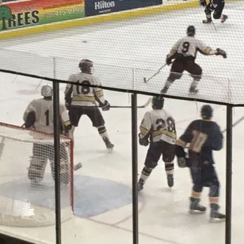 Hirsch Coliseum - 10/1/16. Saturday afternoon. Collegiate hockey. East Texas Baptist University v. Texas State University! - Stadiums & Arenas Near Me - Shreveport, Louisiana