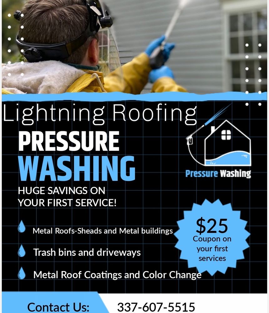 Slide of Lightning Roofing