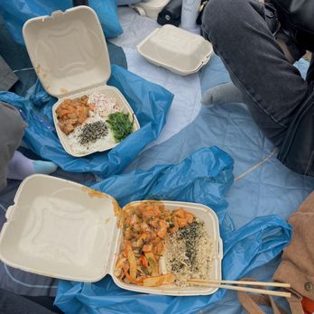 Seattle Fish Guys - salmon and squid salad - Seafood Markets Near Me - Seattle, Washington Seattle Fish Guys - salmon and squid salad - Seafood Markets Near Me - Seattle, Washington
