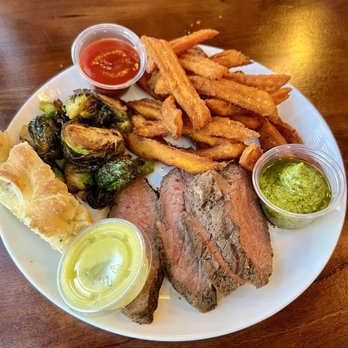 Bushfire Kitchen - Riverside - Chimichurri Tri-Tip Plate (gf) - American Near Me - Riverside, California Bushfire Kitchen - Riverside - Chimichurri Tri-Tip Plate (gf) - American Near Me - Riverside, California