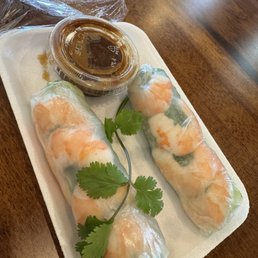 Shrimp Two Piece Springrolls