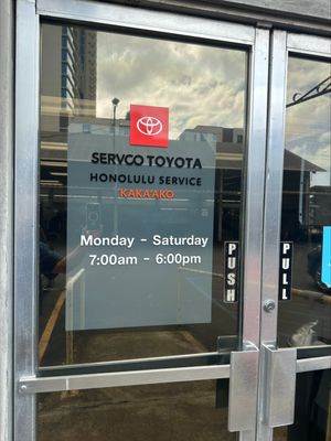SERVCO TOYOTA HONOLULU SERVICE KAKAʻAKO - Updated October 2025 - 47 ...