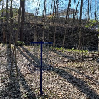 Moose Trail Disc Course at East Side Grace - This runs along a stream. - Disc Golf Near Me - Blacklick, Ohio Moose Trail Disc Course at East Side Grace - This runs along a stream. - Disc Golf Near Me - Blacklick, Ohio