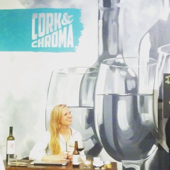Cork & Chroma Sydney - Hillary - Art Classes Near Me - Surry Hills, NSW