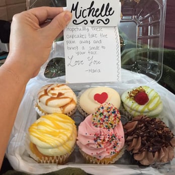 Milette's Cakes - Ordered over the phone from CA, had them deliver to my friend in town. This is the picture my friend sent me when she got them! Loved it! - Cupcakes Near Me - Plainfield, Illinois Milette's Cakes - Ordered over the phone from CA, had them deliver to my friend in town. This is the picture my friend sent me when she got them! Loved it! - Cupcakes Near Me - Plainfield, Illinois