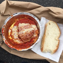 Chicken parm out of a truck? YOU KNOW IT Chicken parm out of a truck? YOU KNOW IT