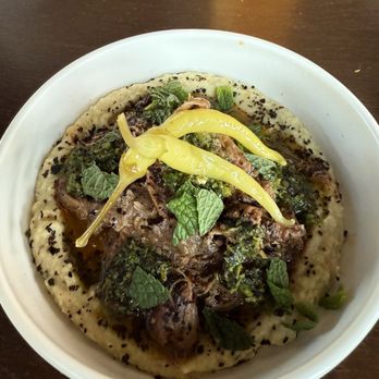 Alma - Lamb shank & baba ganoush - Turkish Near Me - Portland, Oregon