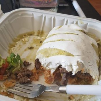 El Limon - Steak burrito with tomatillo - Mexican Near Me - Philadelphia, Pennsylvania El Limon - Steak burrito with tomatillo - Mexican Near Me - Philadelphia, Pennsylvania