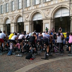 Palestre Italiane - Spinning session - Piazza San Carlo