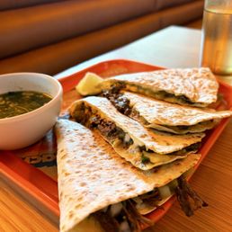 Birria Verde Quesadilla