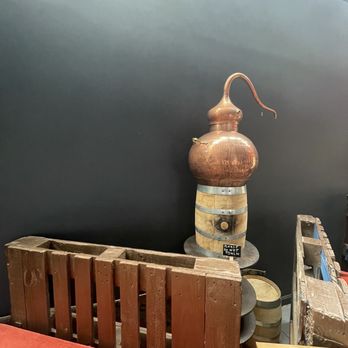 White Dog Distilling - Interesting decor inside - Distilleries Near Me - Pawtucket, Rhode Island