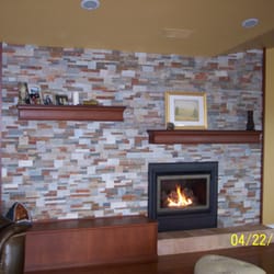 Melinda's Interior Design - Remodeled fireplace