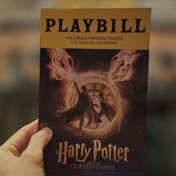 Hollywood Pantages Theatre - Harry Potter and the Cursed Child Playbill