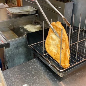 Klondike Doughboy - Fresh out of the fryer - Desserts Near Me - Skagway, Alaska
