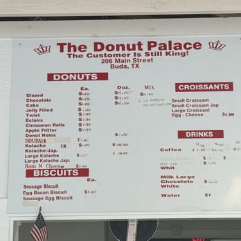 Donut Palace - Bakeries Near Me - Buda, Texas