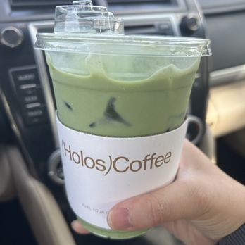 Holos Coffee - Blueberry matcha - Coffee & Tea Near Me - Artesia, California