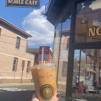 Noble Cafe - Cinnamon Hazelnut iced latte - Coffee & Tea Near Me - Sparkill, New York Noble Cafe - Cinnamon Hazelnut iced latte - Coffee & Tea Near Me - Sparkill, New York