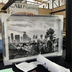 Cali Framing - Finished print and frame