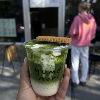 Yume Mori Matcha - Biscoff Matcha - Coffee & Tea Near Me - Berkeley, California Yume Mori Matcha - Biscoff Matcha - Coffee & Tea Near Me - Berkeley, California
