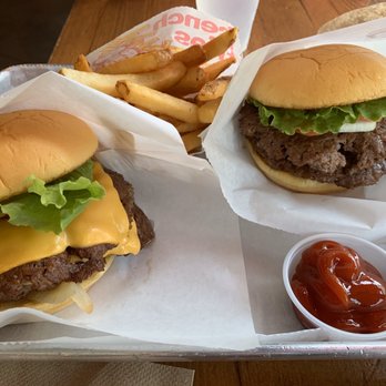 Yo-Burger - Double Cheeseburger and fries - Burgers Near Me - Bronx, New York