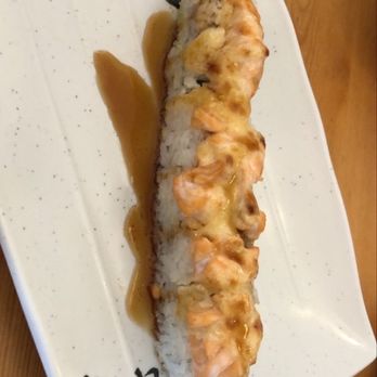 Midori 5 - Baked Salmon Roll - Japanese Near Me - La Mirada, California Midori 5 - Baked Salmon Roll - Japanese Near Me - La Mirada, California