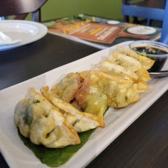 Thai Peppers Thai Kitchen - Vegetarian gyoza. - Thai Near Me - Gilbert, Arizona Thai Peppers Thai Kitchen - Vegetarian gyoza. - Thai Near Me - Gilbert, Arizona