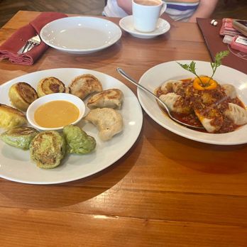 White Yak Restaurant - Combo momo (fried chicken, beef, and vegetable) and momo firecracker - Himalayan/Nepalese Near Me - Philadelphia, Pennsylvania White Yak Restaurant - Combo momo (fried chicken, beef, and vegetable) and momo firecracker - Himalayan/Nepalese Near Me - Philadelphia, Pennsylvania