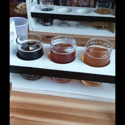 Flag City Brewing - Flight on flights!! Local beer only!!!