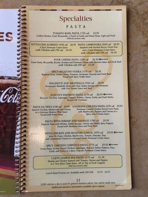 Menu photo 1 The Cheesecake Factory Kapolei, HI Menu photo 1 The Cheesecake Factory Kapolei, HI