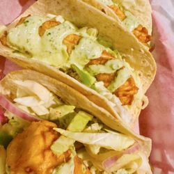 The Thirsty Mule - Fish tacos
