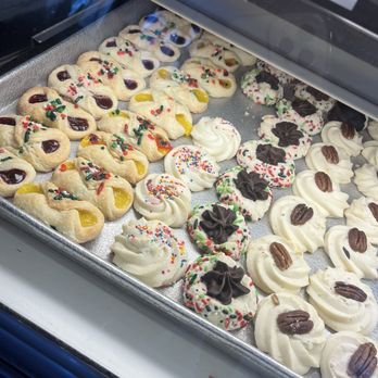 Edmonds Bakery - Spritz cookies (thumb print with chocolate) - Bakeries Near Me - Edmonds, Washington
