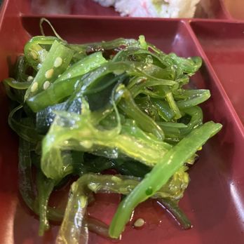 Sakura House - Seaweed salad that came with the Yakiniku bento - Japanese Near Me - Denver, Colorado