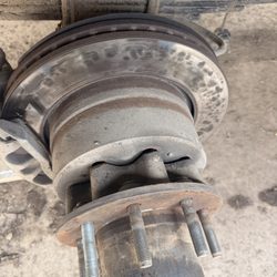 America's Auto & Tire - Broken rotor on right rear dually