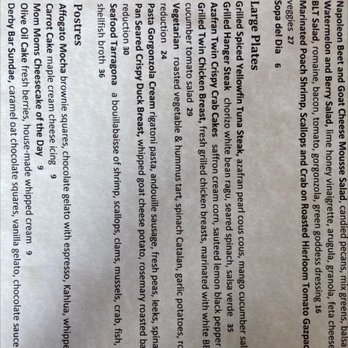 Cafe Azafran - Entrée choices - Breakfast & Brunch Near Me - Rehoboth Beach, Delaware