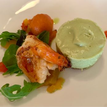Panorama Resort & Spa - Shrimp and avocado mouse appetizer outstanding - Health Retreats Near Me - Feusisberg, SZ Panorama Resort & Spa - Shrimp and avocado mouse appetizer outstanding - Health Retreats Near Me - Feusisberg, SZ