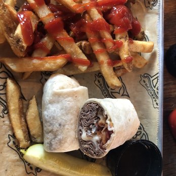 D.C. Cobb's - I had the Italian beef wrap and fries.  Was very good the waitress was on top of her game.  Not as crowded on a Tuesday night. - Burgers Near Me - McHenry, Illinois