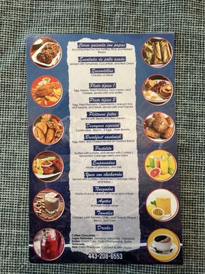 Menu photo 3 Antojitos Lina Towson, MD Menu photo 3 Antojitos Lina Towson, MD