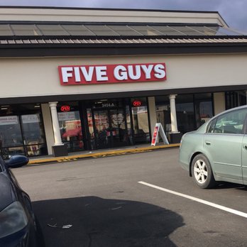 Five Guys - The outside - Burgers Near Me - Indianapolis, Indiana