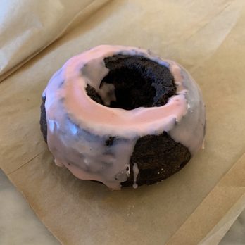 Pretty Bird Coffee - Strawberry chocolate donut - Coffee Roasteries Near Me - Yardley, Pennsylvania