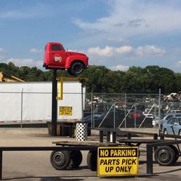Entrance to lot