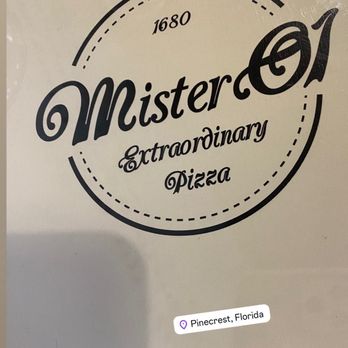 Mister O1 Extraordinary Pizza - Pinecrest - Pizza Near Me - Pinecrest, Florida Mister O1 Extraordinary Pizza - Pinecrest - Pizza Near Me - Pinecrest, Florida
