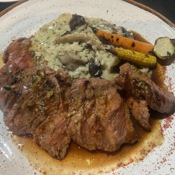 The River - Black Angus with Mushroom Risotto - Restaurants Near Me - Peso da Régua, 17
