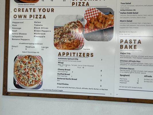 Menu photo 1 Biggs Pizza And More Sweetwater, TX